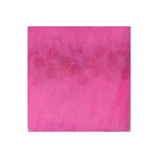 Image of Skab Double Bed High-Density Poly Ethylene Adults Washable 7 X 8 Feet Printed Mosquito Net /Machardani (Pink, Bed Box)