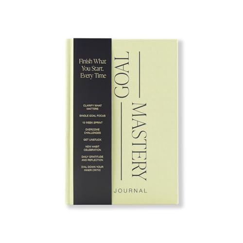 90 Days Goal Mastery Journal – A Guided Goal Planner