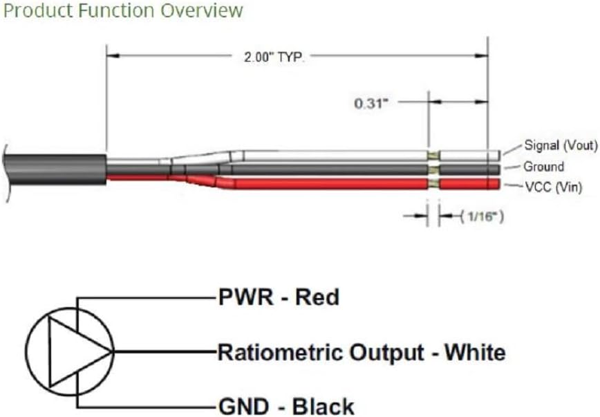 Rochester Sensors 9704-SD106M R3D Series Hall Effect Module