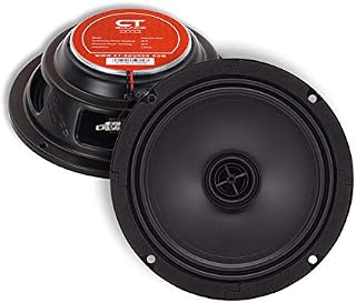 CT Sounds 6.5 Inch Coaxial Door Speakers, 2-Way, 300 Watt, System Total Power