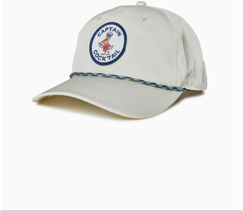 Toes on the Nose Natural Unisex Baseball Cap - Captain Cocktail Snapback Hat, Casual Outdoor Activities, Spring, Summer