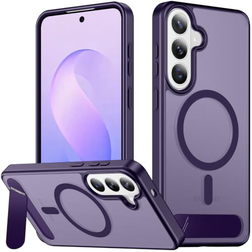 Image of SPIDERCASE Magnetic for Samsung Galaxy S26 FE Case,with Stand,Purple