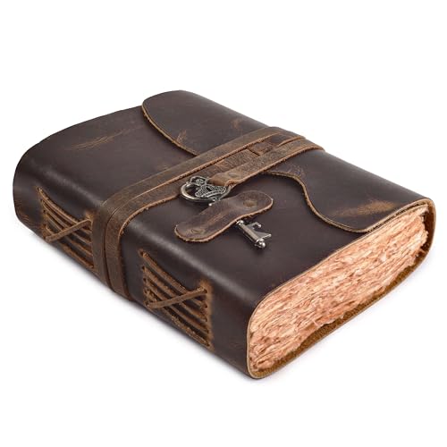 Rasavi Genuine Leather Bound Journal for Men & Women -