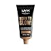 NYX PROFESSIONAL MAKEUP Born To Glow Naturally Radiant Foundation, Medium Coverage - Caramel