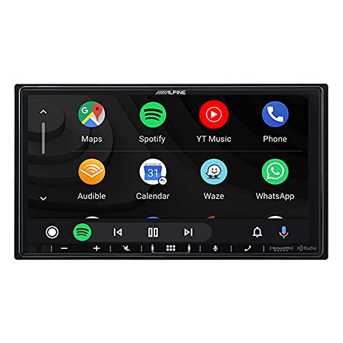 Image of Alpine iLX-407 Shallow Chassis 7-Inch Multimedia Receiver with Apple Carplay and Android Auto
