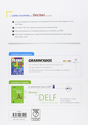 Decibel 1 cahier d´activites + cd mp3 (a1): Cahier d'activites A1 + CD MP3: Vol. 1