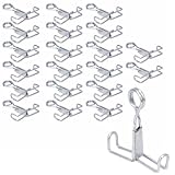 Pinces à pince Mohr pour laboratoire, paquet de 20 pinces de laboratoire en acier inoxydab...