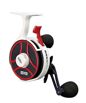 free fall ice fishing reel