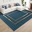 Teal Geometric Border