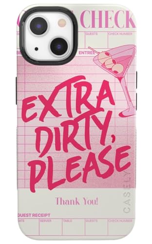 Casely iPhone 13 Case | Extra Dirty Please | Fun on Weekdays | Bold Protective Design | Compatible with MagSafe