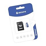 JOYNANO SECUEYE - Scheda di memoria TF da 256 GB con adattatore classe 10 FAT32 ad alta velocità di lettura/scrittura 24/7, registrazione 24/7, per telecamera di sicurezza, Dash Cam e altro (256 GB + immagine