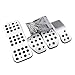 Car Pedal Cover Fit For Peugeot 207 301 307 208 2008 308 408 Fit For CITROEN C3 C4/DS 3 4 6 DS3 DS4 DS6(MT)