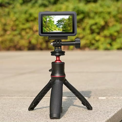 Image of Yantralay Magnetic Quick Release Base Mount for D JI Os mo Action 6 & Os mo Nano | Dual-Lock Snap Base Adapter for Tripod | Os mo Action 6 Accessories