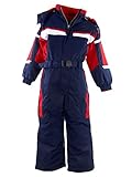 LC1233 Fortuna F. Schneeoverall Schneeanzug Skianzug Winteranzug Kinder Overall 92 98 104 110 M1233 (98, dunkelblau)