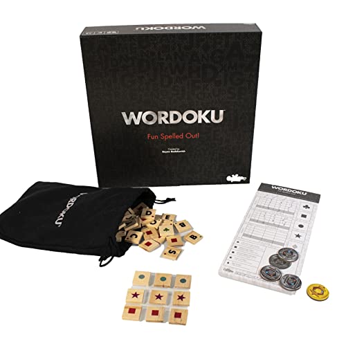 Calliope Wordoku - Fun Spelled Out! - Crossword/Sudoku Blended Family Board Game #TOP26