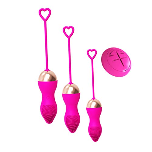 ARTIBETTER 3 Peças Kegel Bolas Vaginal Haltere Ponto G Oscilador Flertar Ferramenta Portátil Três-Em