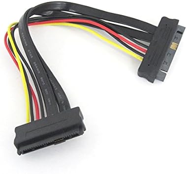 Micro SATA Cables SAS 29 Pin Female to SAS 29 Pin Male Extension Cable - 20 Inch