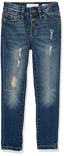 Jessica Simpson Jessica Girls' Jeans, Dark Blue Wash, 10