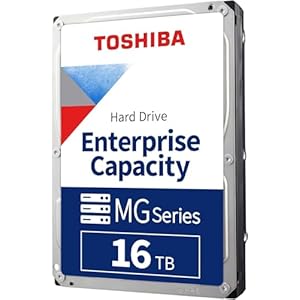 Toshiba MG08ACA16TE 16TB 7200RPM 512e 3.5″ SATA Enterprise Disco duro de escritorio (renovado)