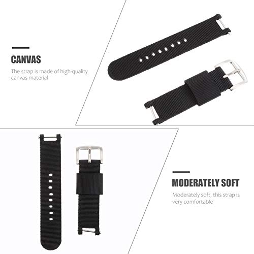 VILLCASE Relógio de Tiras de Lona de Faixas de Relógio de Substituição de Liberação Rápida Compatíve
