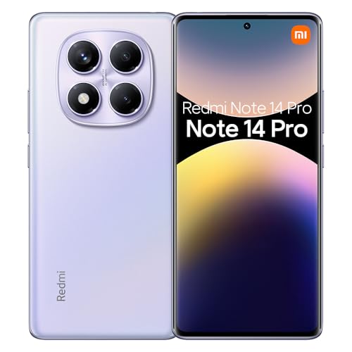 Smartphone Xiaomi Redmi Note 14 Pro Violet 512 Go avec Écran AMOLED