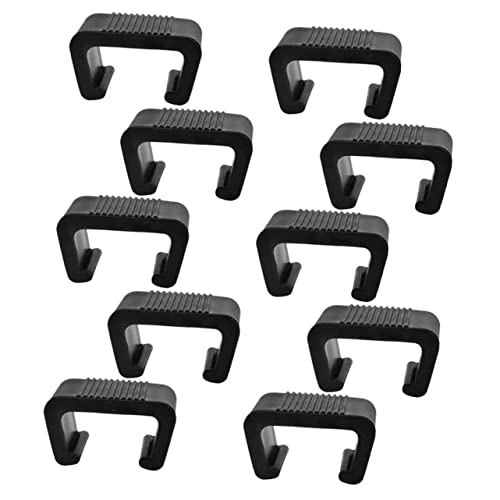 ABOOFAN 10 Stück Möbelclip Couchblocker Für Liege Solarium-Clips Schwimmbad Terrassenmöbel-Clips, Sektional Sofa Im Freien Weiden Couchspielzeugblocker Sperre Plane Black Plastik ABOOFAN 10 Stück Möbelclip Couchblocker Für Liege Solarium-Clips Schwimmbad Terrassenmöbel-Clips, Sektional Sofa Im Freien Weiden Couchspielzeugblocker Sperre Plane Black Plastik