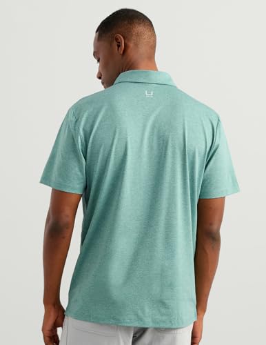 Camiseta polo para hombre HUK Pursuit, de manga corta y rendimiento miniatura 6