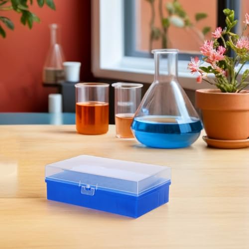 Boîte de rangement pour flacons en plastique à compartiments pour tubes à essai - 5