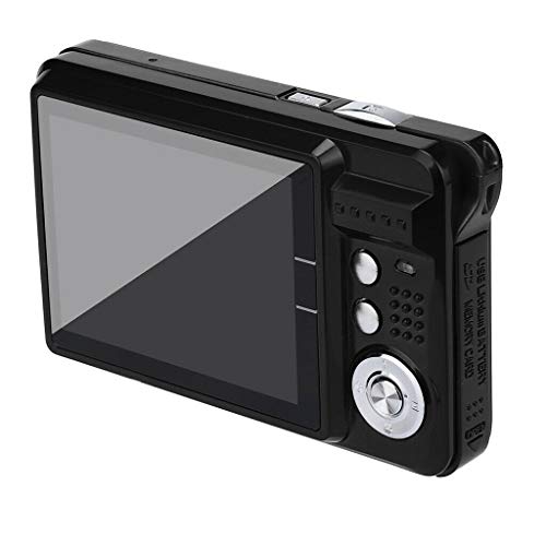 Acuvar Câmera digital Megapixel de 18 MP com tela LCD de 2,7 polegadas, bateria recarregável, foto e