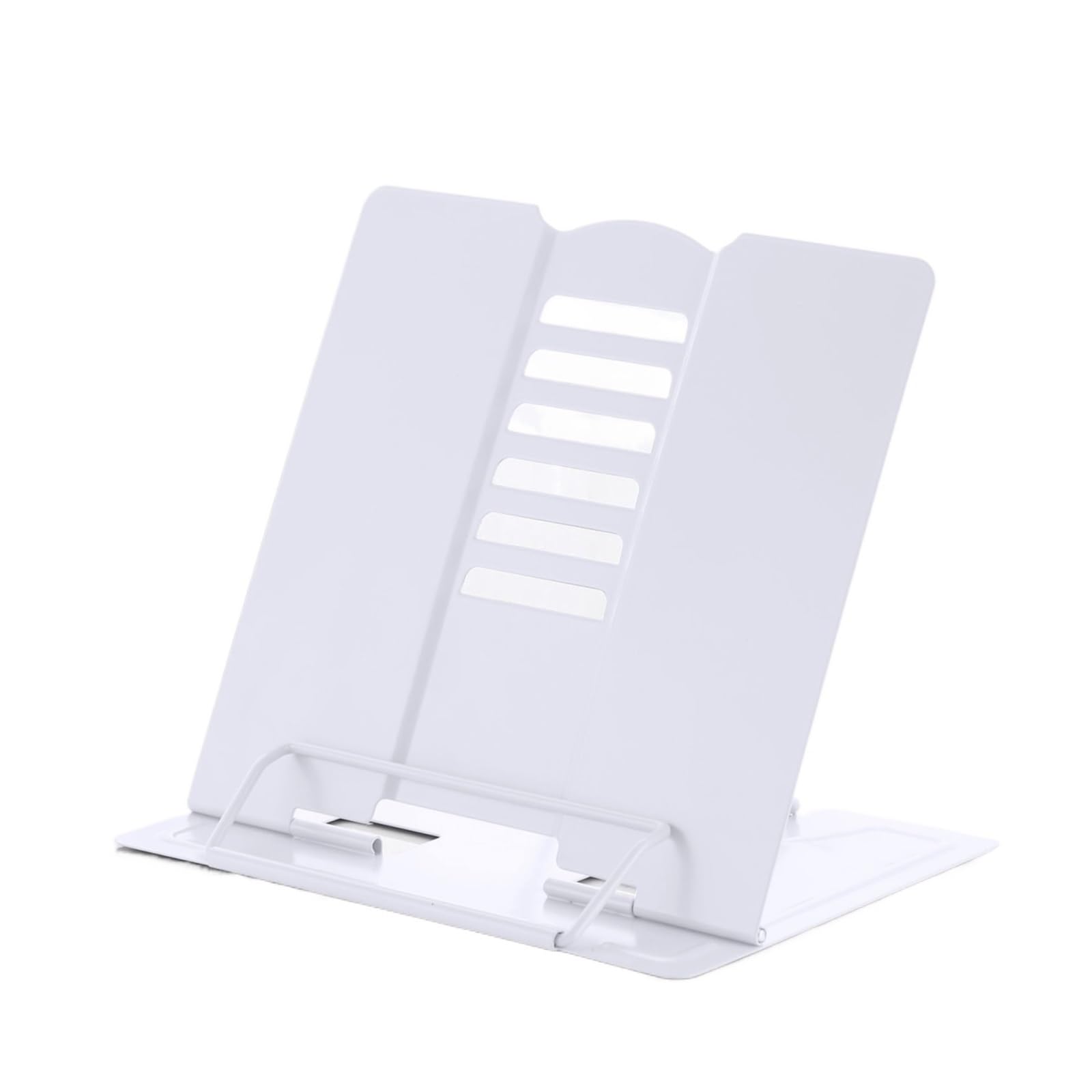 Leggio da Lettura Supporto for lettura da scrivania regolabile in metallo con 6 posizioni regolabili for libri di testo, musicali, supporto for cucina
