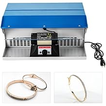 Top Polisher Polishing Dust Collector Bench,Jewelry Making Polisher Buffer Dust Collector with a light for Jewelry, Metal, Wood 10000RPM 110V 500W