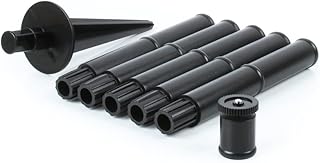 Limitless TikiTunes Pro 40” Adjustable Pole and Ground Stake with Threaded Insert for TikiTunes Pro Bluetooth Wireless Portable Outdoor Speakers