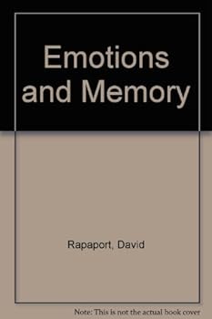 Hardcover Emotions and Memory, The Menninger Clinic Monograph Series No. 2 [Taiwanese_Chinese] Book