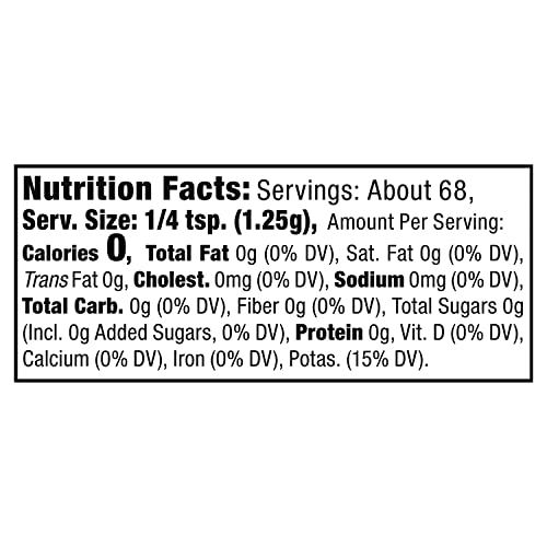 Image of Nu-Salt Sodium-Free Salt Substitute, 3oz Shaker Bottle (Pack of 2)