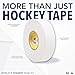 Howies Hockey Tape Wax Pack - Stick Wax and Tape Combo Packs - White Black and Clear - Made in The USA (2 White, 3 Clear, & 1 Wax)