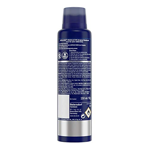 Image of NIVEA Fresh Buy 2 Active Deodorant For Men, 150ml & Get 1 Free NIVEA Protect Care Deodorant For Men, 150ml