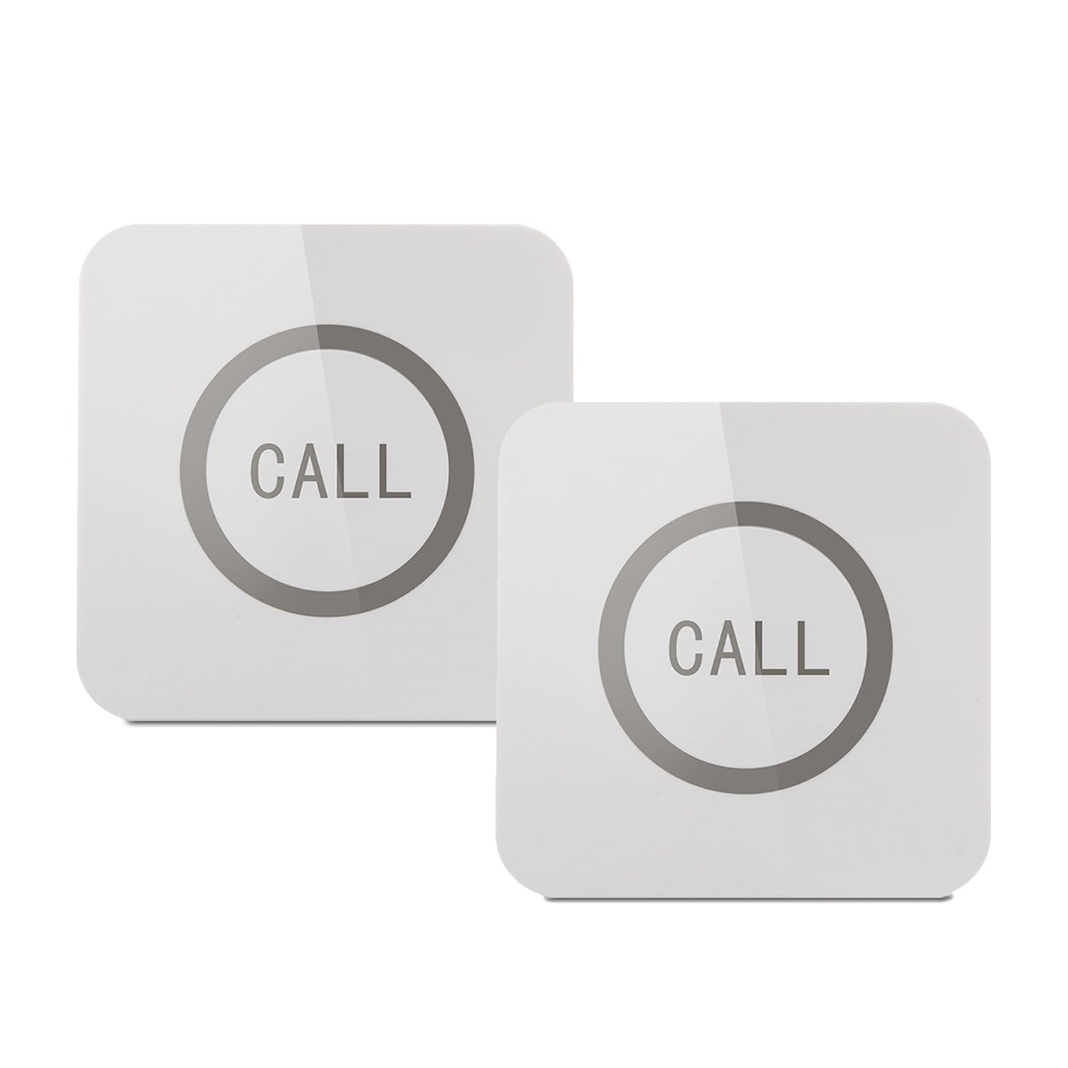 Alibell Restaurant Pager System, Waiter Calling Pager For Restaurants,Hotel,Cafe,Bar, Waterproof Wireless Call Buttons 2-Pack Call Buttons
