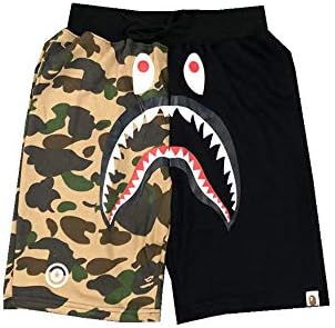 Popular Youth Black-camo Shorts Shark 