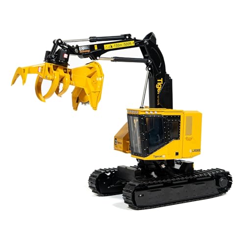 OBT 1/32 Tigercat LX830E Feller Buncher con cadenas miniatura 4