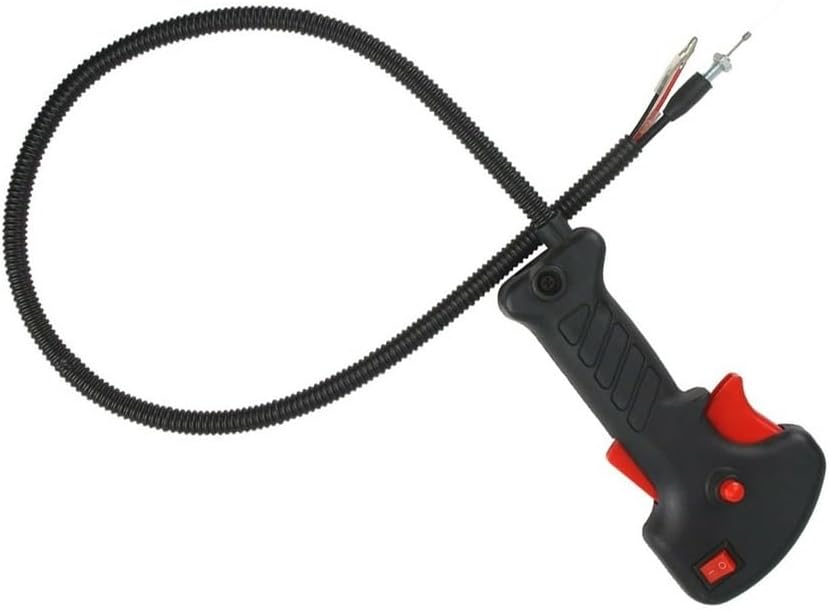 Power Tools Parts Fit for String Switch Throttle Grip Brush Cutter Grass Handle Switch Throttle Trigger Yard, Garden Outdoor