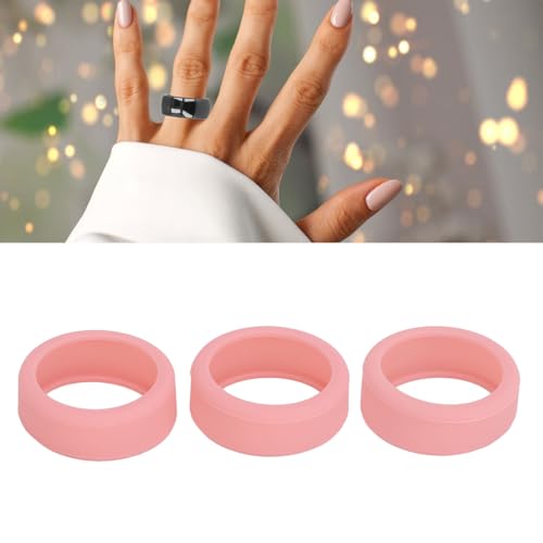 3PCS Protector de Anillo de Silicona Elástico para Smart Ring miniatura 4