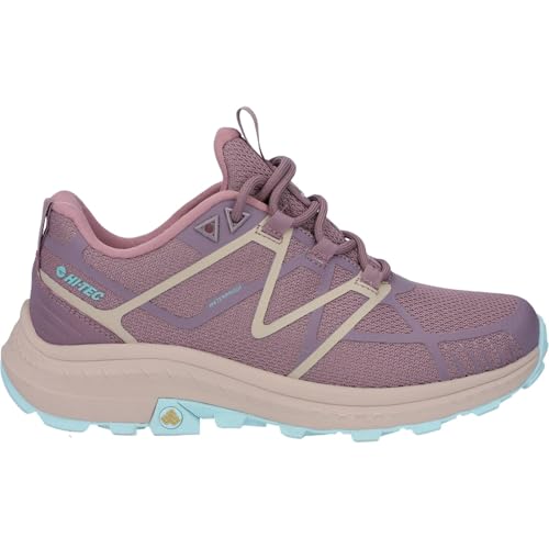 HI-TEC Mauna Hiker Toadstool, bottines de marche à semelle crantée adhérente