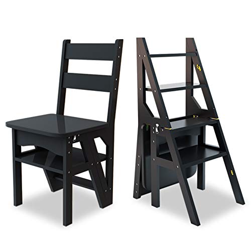 Taburete de escalera plegable para el hogar que soluciona la falta de espacio 2