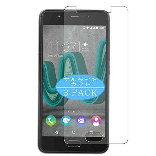 ノーブランド品 VacFun Lot de 3 Anti Lumière Bleue Protection d'écran, compatible avec Wiko Ufeel go 2016, Film Protecteur Anti Blue Light(non vitre...