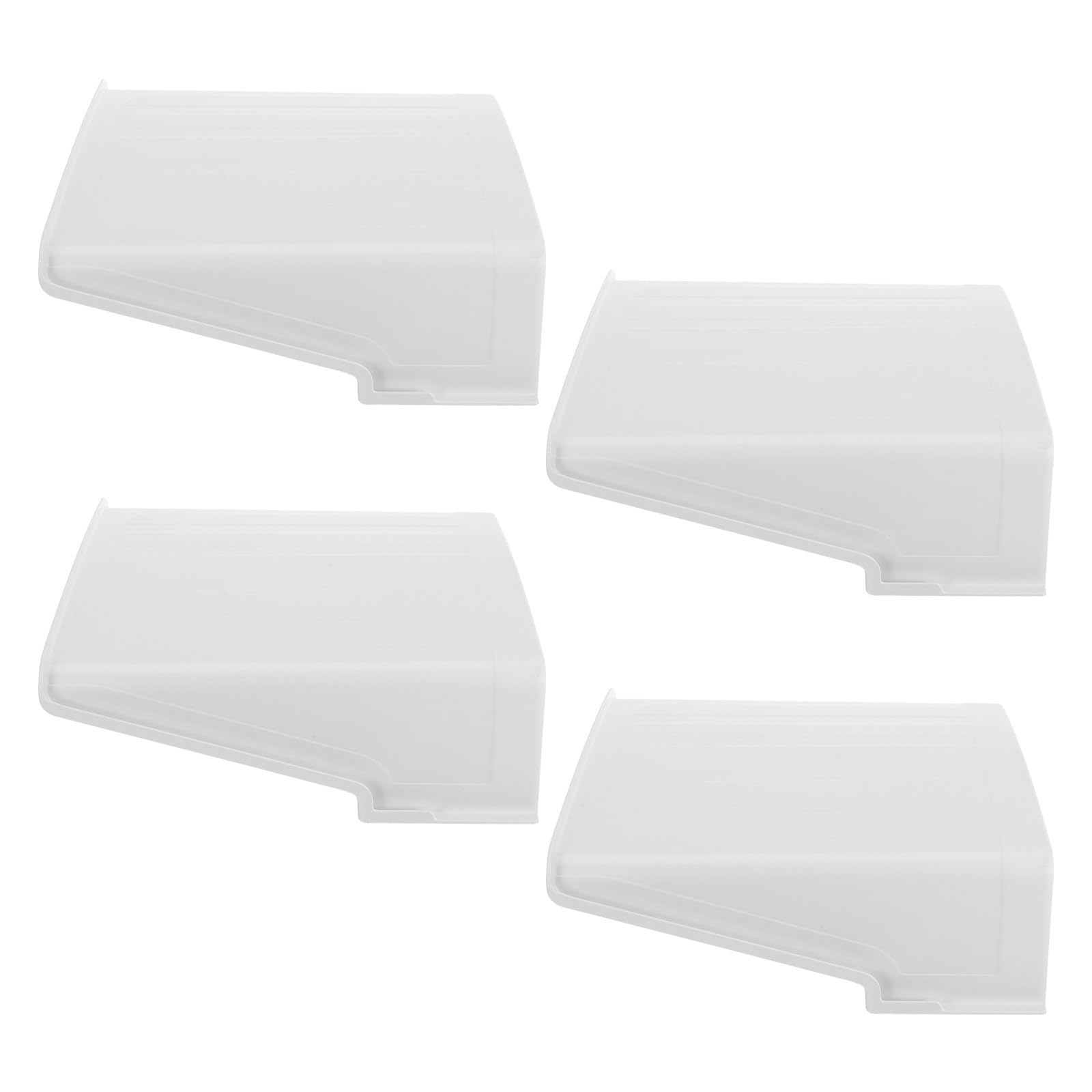 Cubierta Protectora de Plástico para Cámara de Seguridad Exterior Resistente al Polvo y Fácil de Retirar, Paquete de 4 Unidades para Cámaras CCTV en Exterior