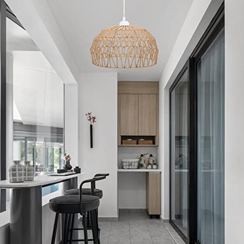 Paralume Copertura della Lampada in Rattan