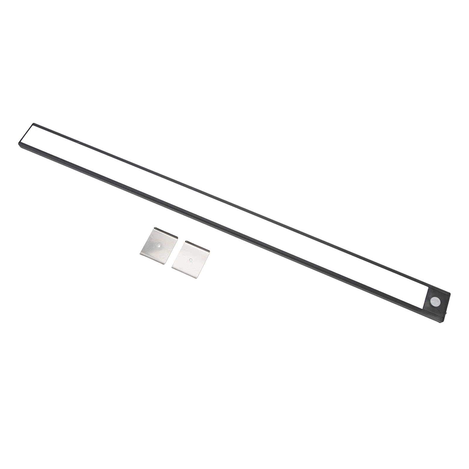 Barra Luminosa con Sensore di Movimento Ricaricabile da 23,6", Luce Magnetica per Armadio a LED da 1500 MAh con Accensione/spegnimento Automatico, Illuminazione da Sottopensile