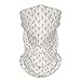 Produktbild fgjfdjj Weiße realistische Strickstruktur Beauty Bandana Gesichtsmaske Staubdichte winddichte Sorte Kopftuch Sturmhaube für Frauen Männer
