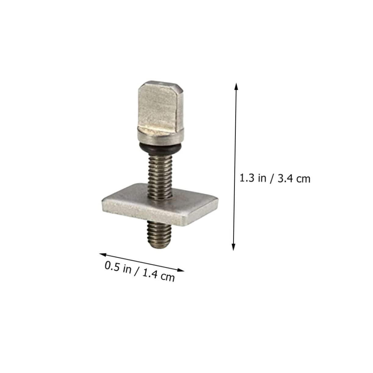 BRIGHTFUFU 4Pcs Convenient Surfing Screws Durable and Wear Resistant Fin Bolts for Paddle Board Accessories Easy Installation for Surfboard Tail Fin Parts