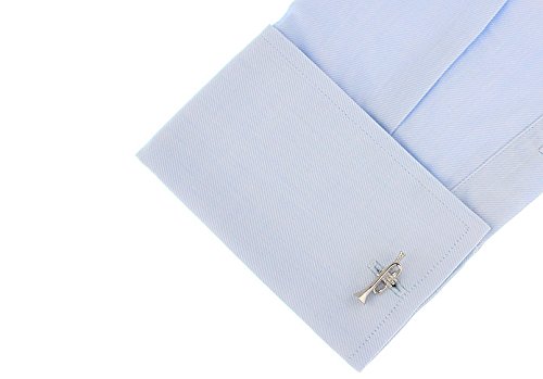Mancuernillas Cuff-Daddy Trompeta para Jazz con Caja miniatura 2